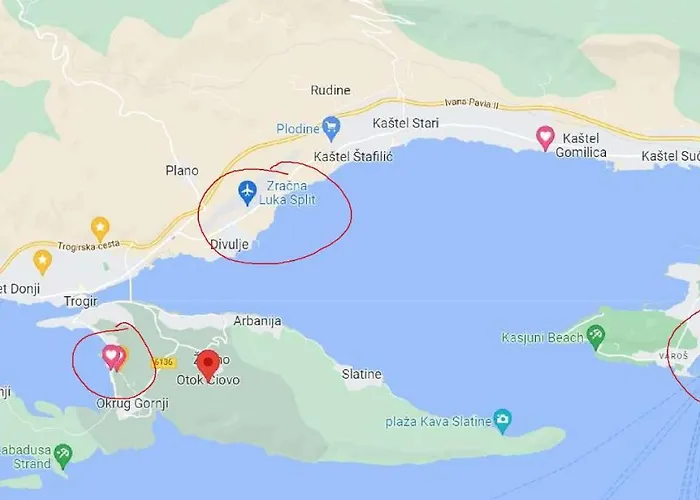 Mala Vala #1 - Seeview - 80 Qm - 2 Sz - 4 Pers * Trogir